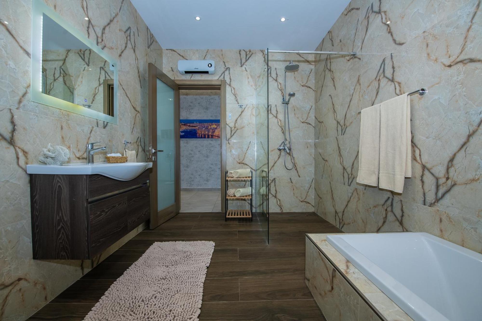 Clifftop Modern Apartment Mellieħa Exteriér fotografie