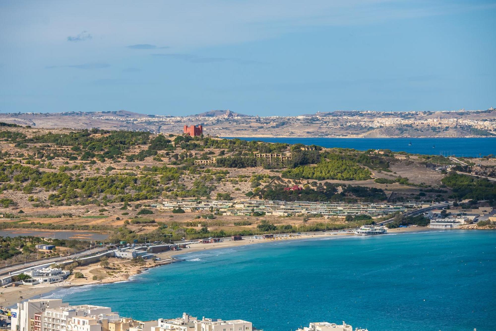 Clifftop Modern Apartment Mellieħa Exteriér fotografie