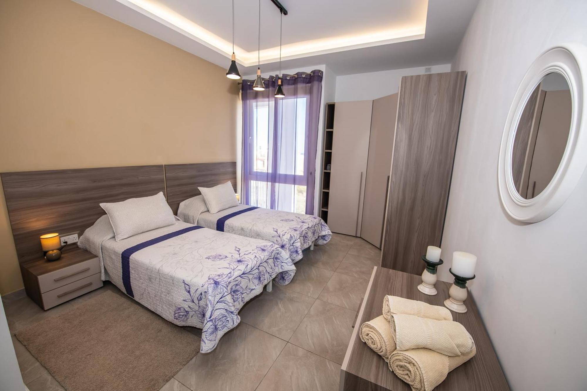Clifftop Modern Apartment Mellieħa Exteriér fotografie