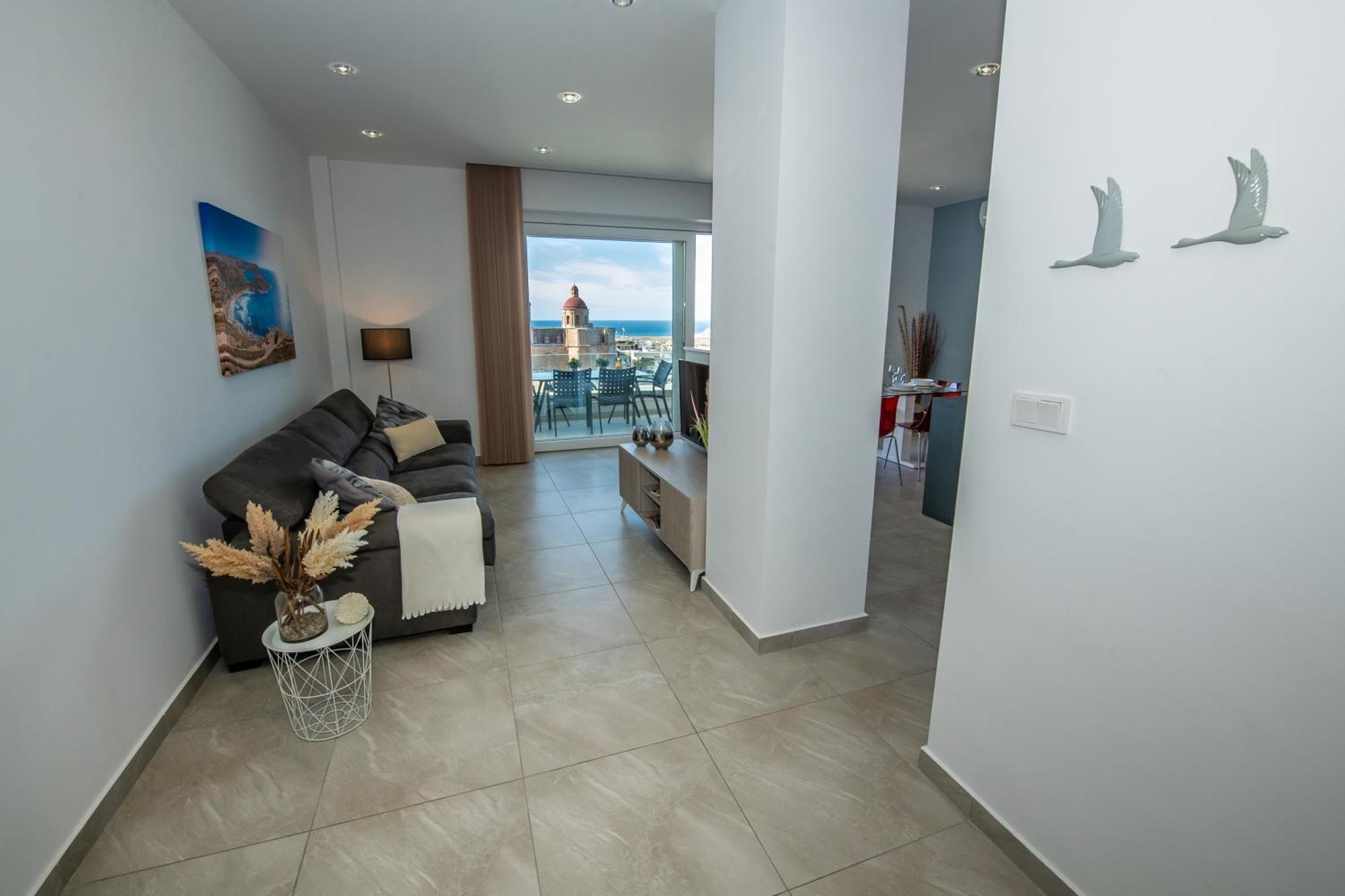 Clifftop Modern Apartment Mellieħa Exteriér fotografie