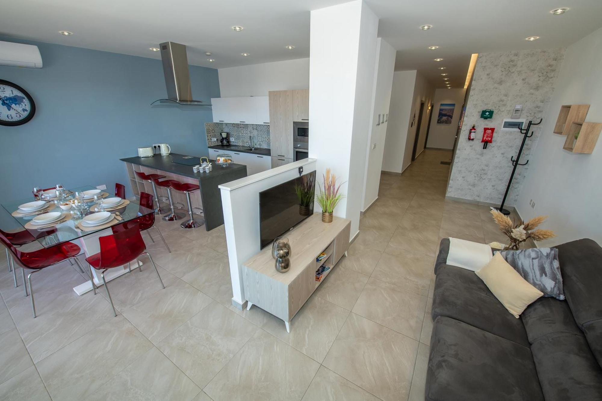 Clifftop Modern Apartment Mellieħa Exteriér fotografie